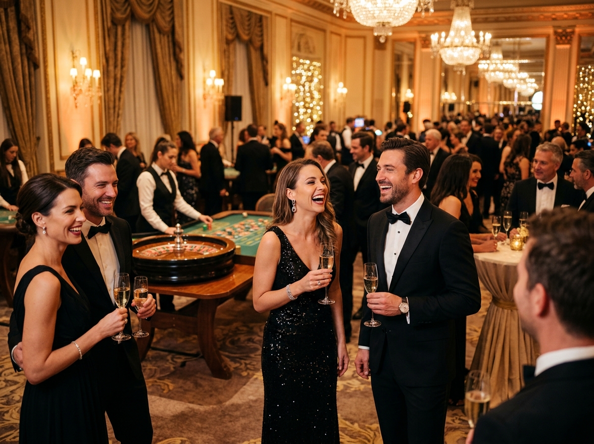 VIP gala atmosphere